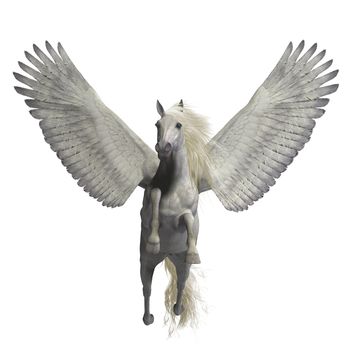 Pegasus is a legendary divine winged stallion and is the best known creature of Greek mythology.