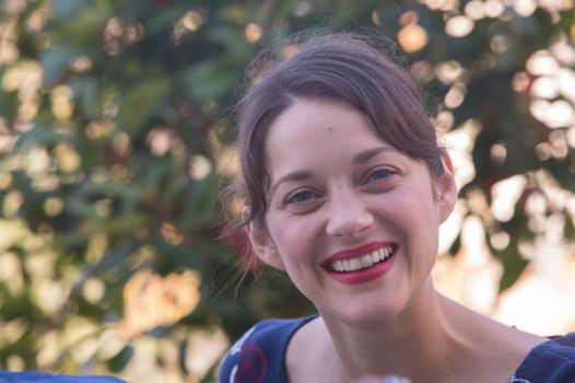 FRANCE, Courbevoie: French actress Marion Cotillard attends Atmosphere Festival in Courbevoie, near Paris, on September 19, 2015.