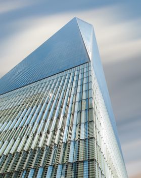 New York, USA, World Trade Center. Manhattan modern architecture