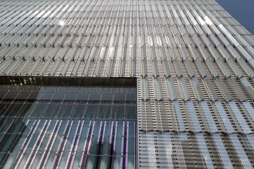 New York, USA, World Trade Center. Manhattan modern architecture background.