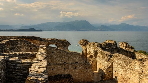 Caves of Catullus,the Roman villa knows as Villa Catulliana or "Grotte di Catullus",the 1st century BC.