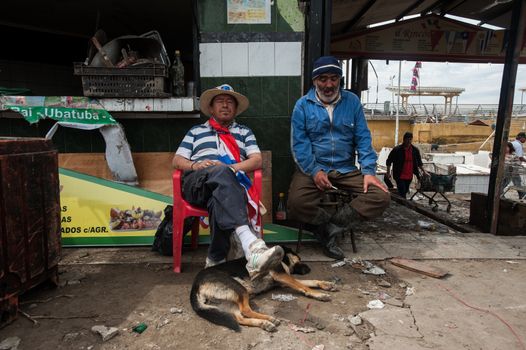 CHILE, Coquimbo: The coastal town of Coquimbo struggles to pick up the pieces on September 19, 2015 after Wednesday's 8.3 magnitude quake ripped through the region.  Residents have begun clearing up after what was the country's sixth most powerful recorded earthquake. At least 11 people have died and hundreds have been displaced since the disaster. 