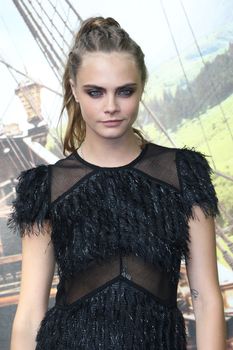 UNITED KINGDOM, London: Cara Delevingne was among the stars to hit the red carpet in London for Joe Wright's Pan, a prequel to J.M. Barrie's classic Peter Pan stories, on September 20, 2015.