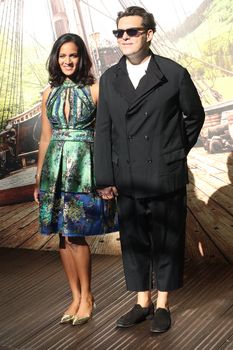 UNITED KINGDOM, London: Anoushka Shankar and Joe Wright were among the stars to hit the red carpet in London for Wright's new film Pan, a prequel to J.M. Barrie's classic Peter Pan stories, on September 20, 2015.