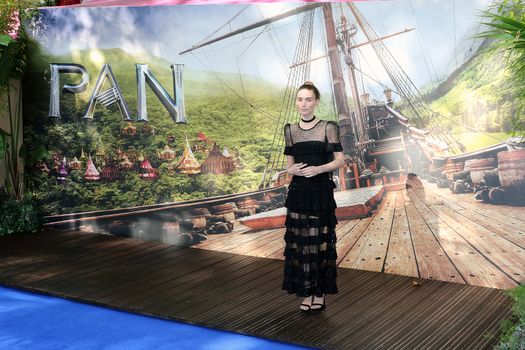 UNITED KINGDOM, London: Rooney Mara was among the stars to hit the red carpet in London for Joe Wright's Pan, a prequel to J.M. Barrie's classic Peter Pan stories, on September 20, 2015.