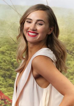 UNITED KINGDOM, London: Suki Waterhouse was among the stars to hit the red carpet in London for Joe Wright's Pan, a prequel to J.M. Barrie's classic Peter Pan stories, on September 20, 2015.