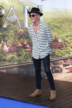 UNITED KINGDOM, London: Jamie Laing was among the stars to hit the red carpet in London for Joe Wright's Pan, a prequel to J.M. Barrie's classic Peter Pan stories, on September 20, 2015.