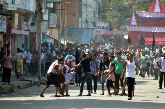 NEPAL, Terai: Nepal announced its first democratic constitution, sparking outrage among the Madeshi and Tharu ethnic communities on September 20, 2015. 	Demonstrators have staged protests in different parts of the Terai region, demanding a new demarcation of the state so that they are more fairly represented under the new constitution. 	The riots became violent and security personnel opened fire on protesters, killing at least one and leaving more than a dozen injured on September 20. 