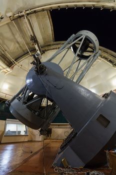 Large optical telescope in working position crimea