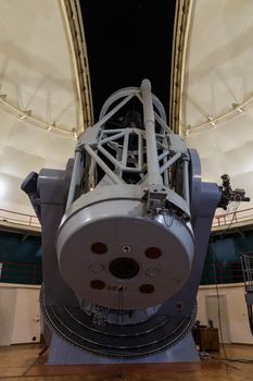 Large optical telescope in working position crimea