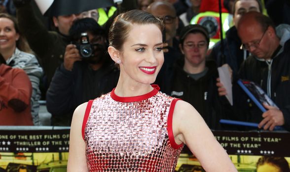 UNITED KINGDOM, London: Emily Blunt attends the UK premiere of Sicario at Leicester Square, London on September 21, 2015. 