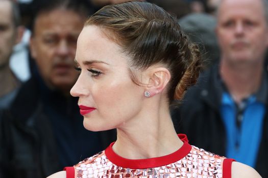 UNITED KINGDOM, London: Emily Blunt attends the UK premiere of Sicario at Leicester Square, London on September 21, 2015. 