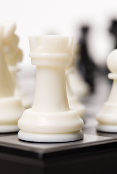 Chess on a studio background