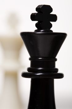 Chess on a studio background