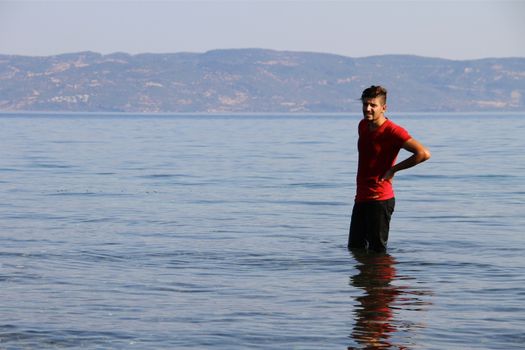 GREECE, Lesbos: Scenes of arrival in Lesbos, marking the beginning of a long and difficult journey through Europe for thousands of refugees, taken 4th-10th September, 2015. 