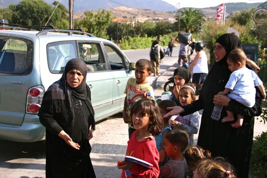 GREECE, Lesbos: Scenes of arrival in Lesbos, marking the beginning of a long and difficult journey through Europe for thousands of refugees, taken 4th-10th September, 2015. 