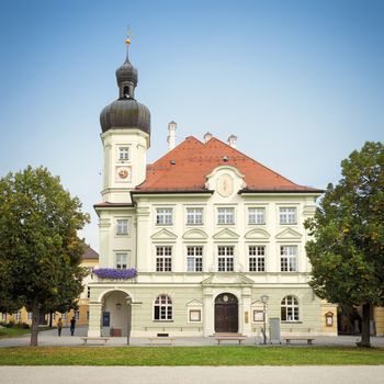 An image of the town hall Altoetting Bavaria Germany