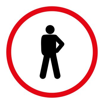 Audacity icon. This rounded flat symbol is drawn with intensive red and black colors on a white background.