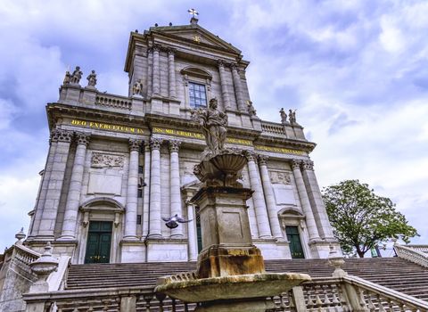 St. Ursus Cathedral in Solothurn by day, Switzerland