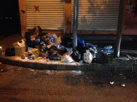 LEBANON, Beirut: It has been two months since the garbage crisis started in Beirut, and piles of waste can still be seen on the streets on September 21, 2015. 	Every street in the city is filled with garbage and the waste has to be burnt everyday. The city's main landfill site reached capacity in July and the political deadlock in Lebanon has meant no solution has been found. 