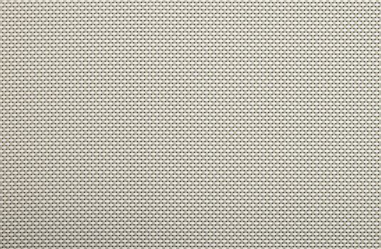 Background texture of horizontal white and vertical gray wicker braided plastic double strings with small mesh and black back