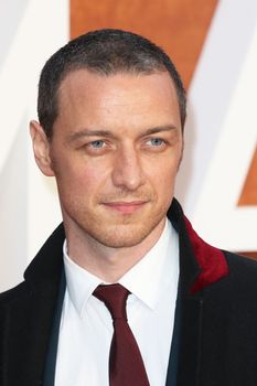 ENGLAND, London: James McAvoy attends the European premiere of The Martian in Leicester Square in London, UK on September 24, 2015