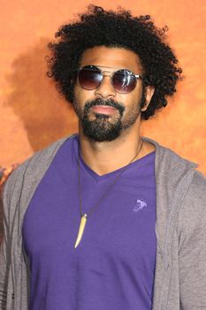 ENGLAND, London: David Haye attends the European premiere of The Martian in Leicester Square in London, UK on September 24, 2015