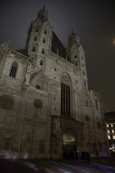 Saint Stephan Cathedral In Vienna autumn travel