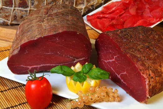 italian bresaola composition 