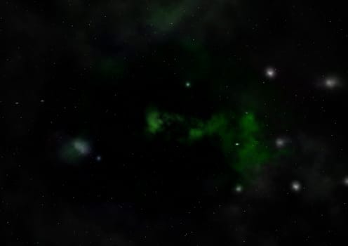 Star field in space a nebulae and a gas congestion. "Elements of this image furnished by NASA".