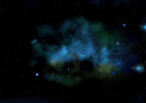 Small part of an infinite star field of space in the Universe. "Elements of this image furnished by NASA".