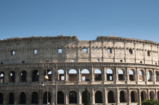 Coliseum during the day