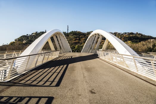 Ponte della Musica on the Tiber river in Rome, Italy