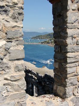 particular ruins porto venere Cinque Terre