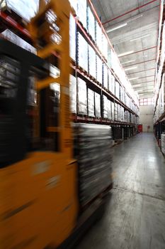 warehouse cargo handling forklift pallet 