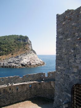 coast and sea portovenere italy