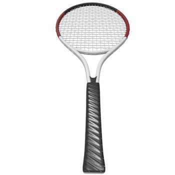 Tennis racquet - handle closeup