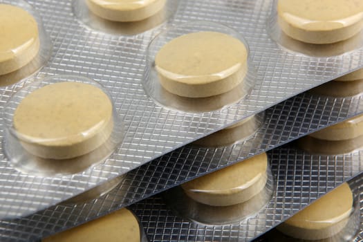 Packs of pills.