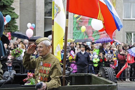 Celebration Of The 70Th Anniversary Of The Victory Day, Pyatigorsk Russia - May 09, 2015