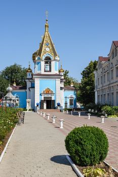 Ciuflea Monastery, Chisinau, Republic of Moldova. Was found by two brothers in 1858, Aromanian merchants who emigrated from Macedonia to Bessarabia in 1821.