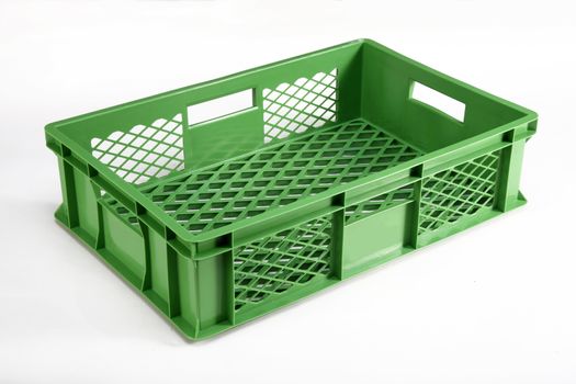 plastic crate for transport and preservation foods