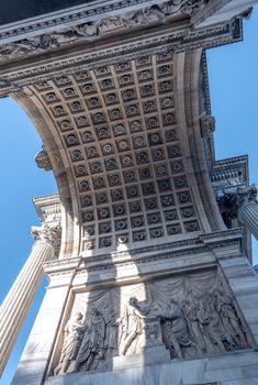 Arc of Peace in Milan. Milano, Arco della Pace.