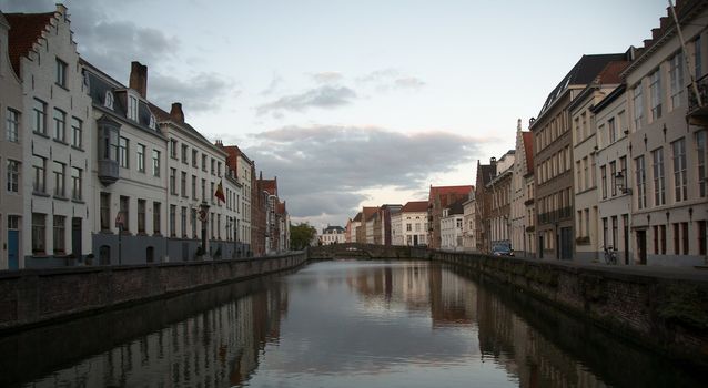 Brugge city in Belgium - beautiful tourism destination in Europe