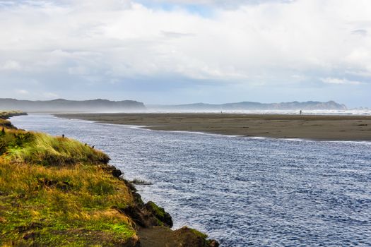 Beach in the national park, Chiloe Island, Patagonia, Chile