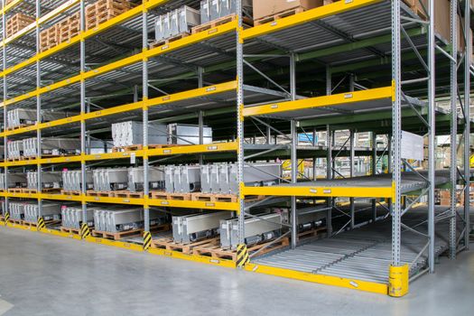 shelving gravity for pallets