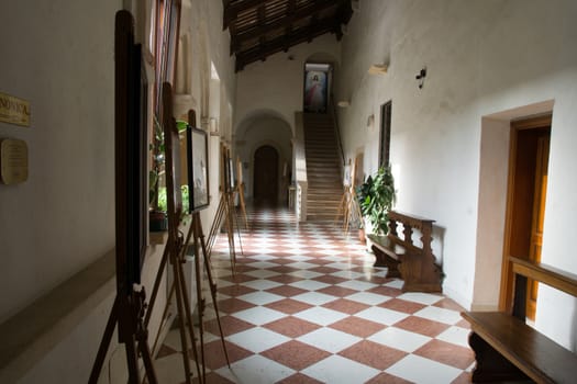 Roman abbey cloister