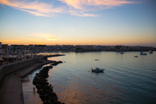 Sunset in Otranto