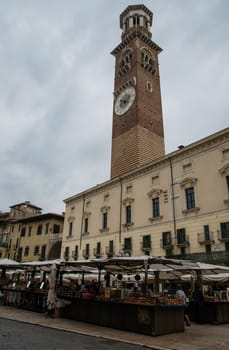Lamberti's tower in Verona