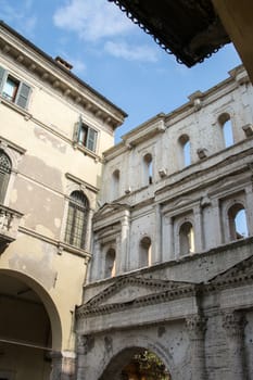 Door of Borsari Verona