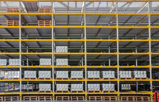 shelving gravity for pallets